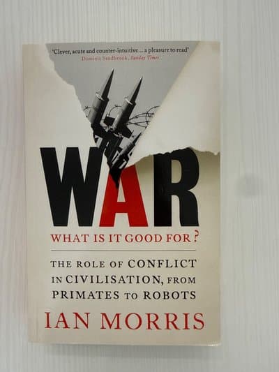 War: What Is It Good For? The Role of Conflict in Civilisation, from Primates to Robots